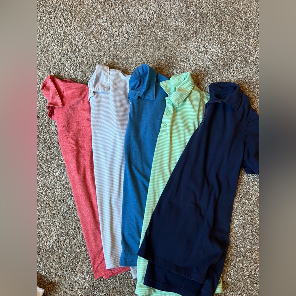 Boys Size L (12/14) All in Motion Polos